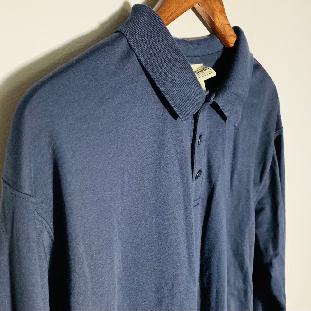 L.L Bean Longsleeve Polo